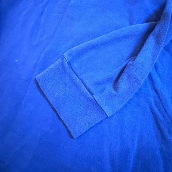 Polo by Ralph Lauren Blue Rugby style polo Shirt with Blue/Purple - Picture 7 of 10